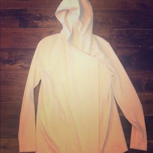 Helmut Lang winter white hoodie